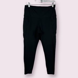 Danskin Black High Waisted Leggings Pockets